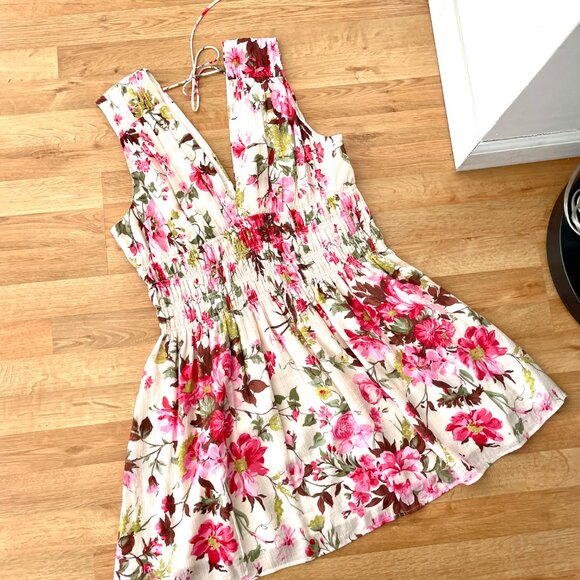 Abercrombie & Fitch Floral Mini Dress - XLP - Picture 8 of 14